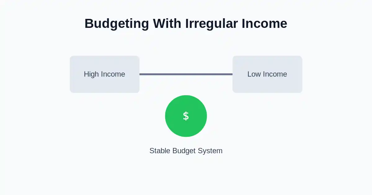 Budgeting with irregular income for freelancers